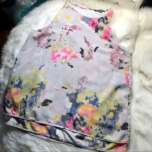 Tops - Abstract floral blouse Tops - Abstract floral blouse